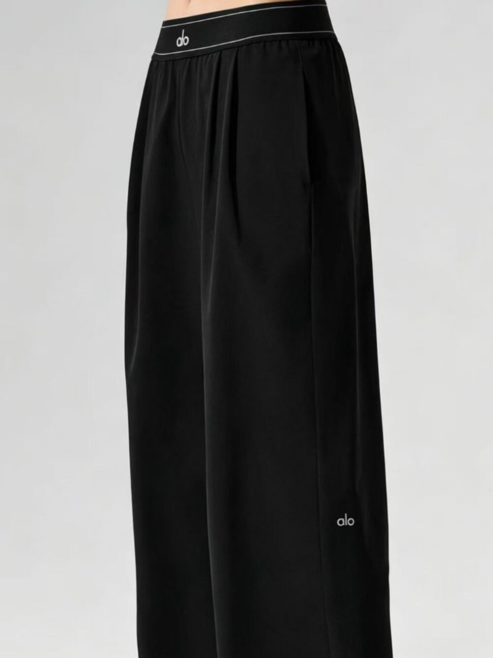 ALO Yoga Suit Up Trouser,Black brand new (Regular)💖Women's Wide Leg pants - Picture 8 of 8